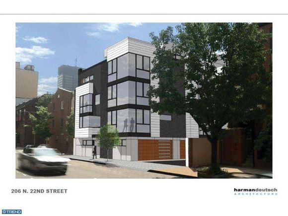 An image of a future luxury townhome.